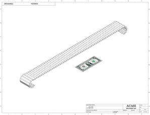 Automatic inline bottle cap tightener machine model - TruCap, Component HDS605, by Acasi Machinery Inc.