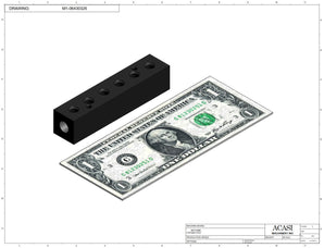Automatic inline bottle cap tightener machine, model - TruCap, Component M1-06430326, by Acasi Machinery Inc.