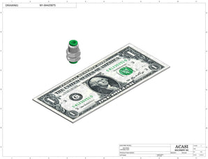 Automatic inline bottle cap tightener machine, model - TruCap, Component M1-84425875, by Acasi Machinery Inc.