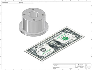 Automatic inline bottle cap tightener machine model - TruCap, Part 204140, by Acasi Machinery Inc.