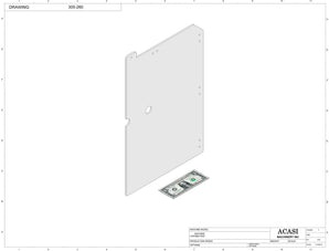 Automatic inline bottle cap tightener machine, model - TruCap, Part 305-260, by Acasi Machinery Inc.