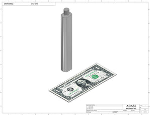 Automatic inline bottle cap tightener machine, model - TruCap, Part 313-010, by Acasi Machinery Inc.