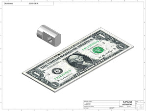 Automatic inline bottle cap tightener machine model - TruCap, Part 325-010, by Acasi Machinery Inc.