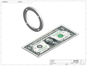 Automatic inline bottle cap tightener machine model - TruCap, Part 325024, by Acasi Machinery Inc.