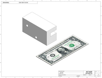Automatic inline bottle cap tightener machine, model - TruCap, Part CAI-10X-13-014, by Acasi Machinery Inc.