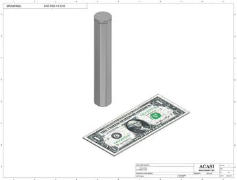 Automatic inline bottle cap tightener machine, model - TruCap, Part CAI-10X-13-016, by Acasi Machinery Inc.