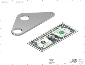 Automatic inline bottle cap tightener machine, model - TruCap, Part CAI-10X-13-032, by Acasi Machinery Inc.