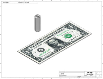 Automatic inline bottle cap tightener machine, model - TruCap, Part CAI-10X-13-036-1, by Acasi Machinery Inc.