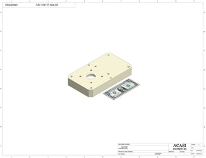 Automatic inline bottle cap tightener machine, model - TruCap, Part CAI-10X-17-004-02, by Acasi Machinery Inc.