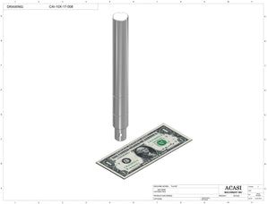 Automatic inline bottle cap tightener machine, model - TruCap, Part CAI-10X-17-008, by Acasi Machinery Inc.