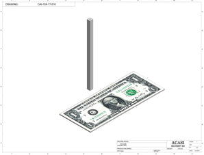 Automatic inline bottle cap tightener machine, model - TruCap, Part CAI-10X-17-010, by Acasi Machinery Inc.