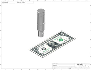 Automatic inline bottle cap tightener machine, model - TruCap, Part CAI-10X-17-014, by Acasi Machinery Inc.