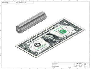 Automatic inline bottle cap tightener machine model - TruCap, Part CS-PS7000-01-012, by Acasi Machinery Inc.