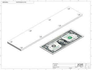 Automatic inline bottle cap tightener machine model - TruCap, Part CS-PS7000-01-016, by Acasi Machinery Inc.