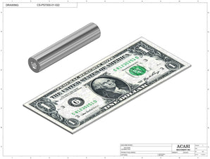 Automatic inline bottle cap tightener machine model - TruCap, Part CS-PS7000-01-022, by Acasi Machinery Inc.