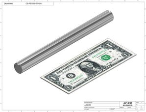 Automatic inline bottle cap tightener machine model - TruCap, Part CS-PS7000-01-024, by Acasi Machinery Inc.