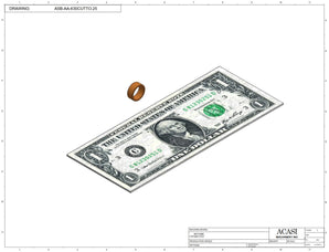 Automatic inline bottle cap tightener machine, model - Trucap, Component ASB-AA-630CUTTO.25, by Acasi Machinery Inc.