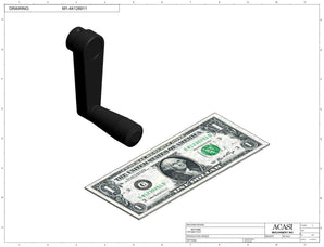 Automatic inline bottle cap tightener machine, model - Trucap, Component M1-64128911, by Acasi Machinery Inc.