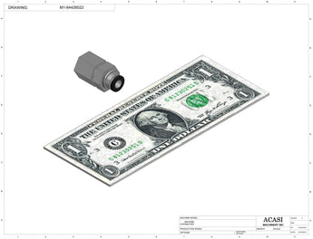 Automatic inline bottle cap tightener machine, model - Trucap, Component M1-84426022, by Acasi Machinery Inc.