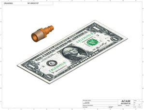 Automatic inline bottle cap tightener machine, model - Trucap, Component M1-84930197, by Acasi Machinery Inc.