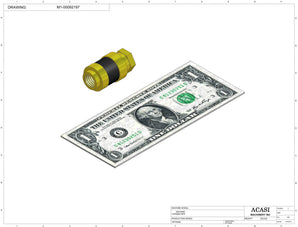 Automatic inline bottle cap tightener machine, model - Trucap, M1-00092197, by Acasi Machinery Inc.
