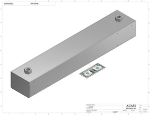 Automatic inline bottle cap tightener machine, model - Trucap, Part 300-004E, by Acasi Machinery Inc.
