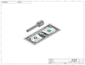 Automatic inline bottle cap tightener machine, model - Trucap, Part 300-020, by Acasi Machinery Inc.