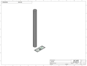 Automatic inline bottle cap tightener machine, model - Trucap, Part 300-030, by Acasi Machinery Inc.