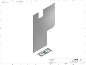 Automatic inline bottle cap tightener machine, model - Trucap, Part 305-032_MIR, by Acasi Machinery Inc.