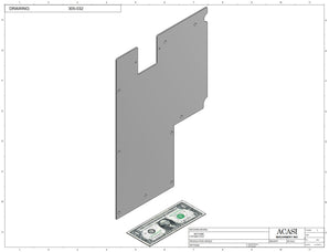 Automatic inline bottle cap tightener machine, model - Trucap, Part 305-032, by Acasi Machinery Inc.