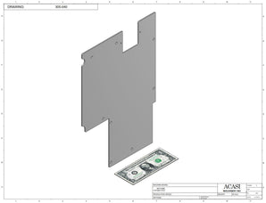 Automatic inline bottle cap tightener machine, model - Trucap, Part 305-040, by Acasi Machinery Inc.