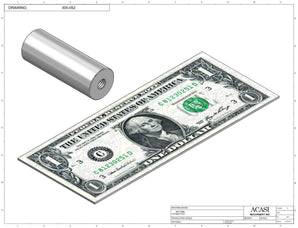 Automatic inline bottle cap tightener machine, model - Trucap, Part 305-052, by Acasi Machinery Inc.