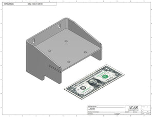 Automatic inline bottle cap tightener machine, model - Trucap, Part CAI-10X-01-051E, by Acasi Machinery Inc.