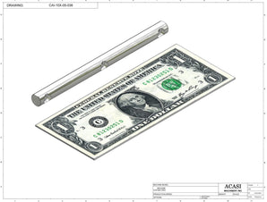 Automatic inline bottle cap tightener machine, model - Trucap, Part CAI-10X-05-036, by Acasi Machinery Inc.