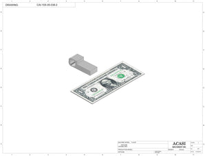 Automatic inline bottle cap tightener machine, model - Trucap, Part CAI-10X-05-038-2, by Acasi Machinery Inc.