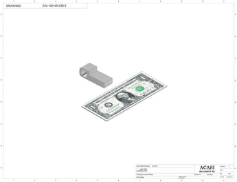 Automatic inline bottle cap tightener machine, model - Trucap, Part CAI-10X-05-038-2, by Acasi Machinery Inc.