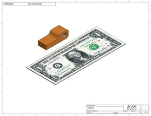 Automatic inline bottle cap tightener machine, model-trucap, Part CAI-10X-05-038, by Acasi Machinery Inc.