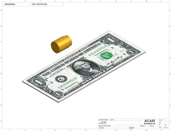 Automatic inline bottle cap tightener machine, model - Trucap, Part CAI-10X-05-039, by Acasi Machinery Inc.