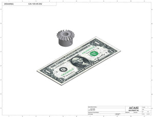 Automatic inline bottle cap tightener machine, model - Trucap, Part CAI-10X-05-052, by Acasi Machinery Inc.