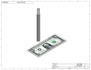 Automatic inline bottle cap tightener machine, model - Trucap, Part CAI-10X-05-054, by Acasi Machinery Inc.