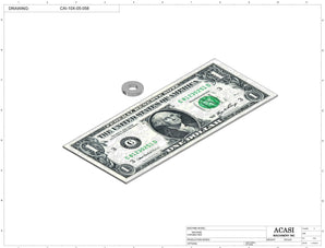 Automatic inline bottle cap tightener machine, model - Trucap, Part CAI-10X-05-058, by Acasi Machinery Inc.