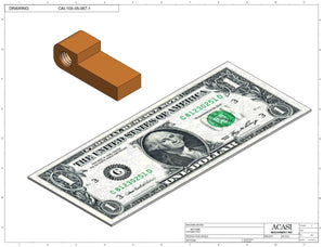 Automatic inline bottle cap tightener machine, model - Trucap, Part CAI-10X-05-067-1, by Acasi Machinery Inc.