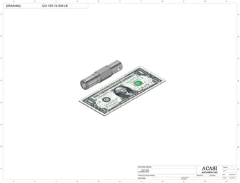 Automatic inline bottle cap tightener machine, model - Trucap, Part CAI-10X-13-008-LE, by Acasi Machinery Inc.