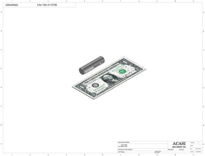 Automatic inline bottle cap tightener machine, model - Trucap, Part CAI-10X-21-070E, by Acasi Machinery Inc.