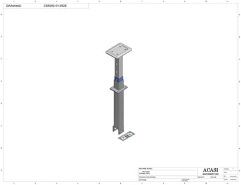 Automatic inline bottle cap tightener machine, model - Trucap, Part CS5200-01-052E, by Acasi Machinery Inc.