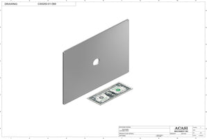 Automatic inline bottle cap tightener machine, model - Trucap, Part CS5200-01-069, by Acasi Machinery Inc.