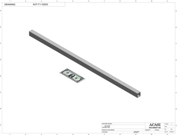 Automatic inline bottle cap tightener machine model TruCap Component AUT-T1-1022G by Acasi Machinery Inc.