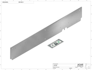 Automatic inline bottle cap tightener machine, model TruCap, Part 305-500-1, by Acasi Machinery Inc.