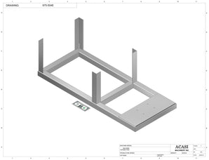 Automatic inline bottle cleaner with dry or wet cleaning options, model BR-15, Assy 975-504E, by Acasi Machinery Inc.
