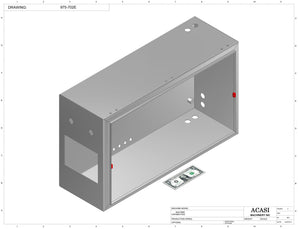 Automatic inline bottle cleaner with dry or wet cleaning options, model BR-15, Assy 975-702E, by Acasi Machinery Inc.